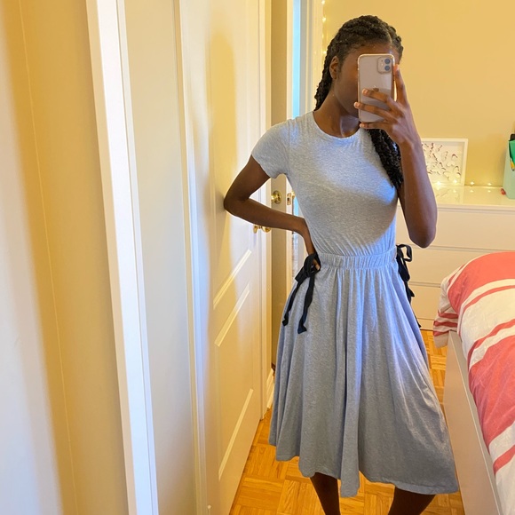 H&M Jersey Dress with Ties - Picture 3 of 6